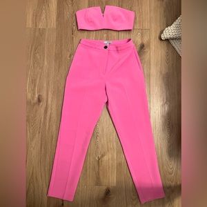 Barbie inspired pants and top